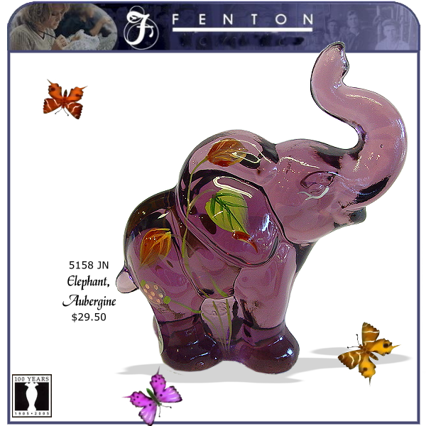 5158 JN Fenton Aubergine Elephant