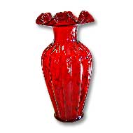 Fenton Ruby Vase