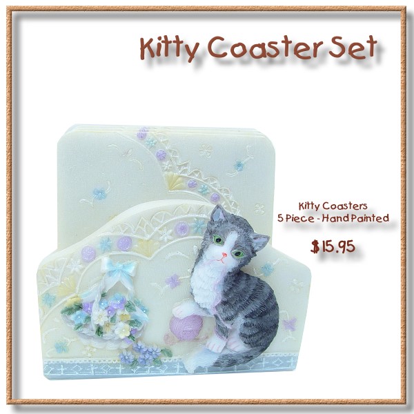 Kitty Coasters