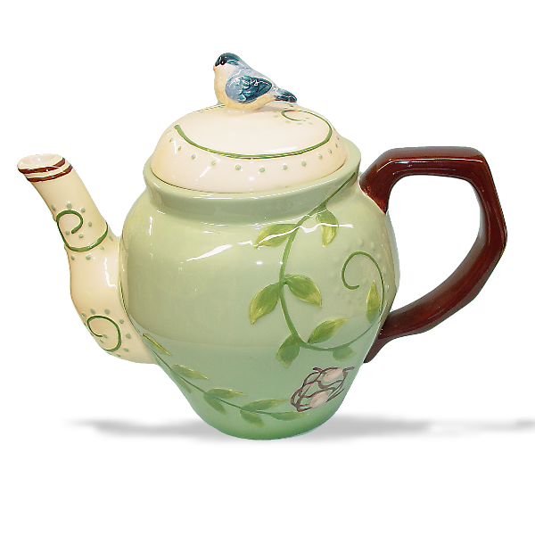Ceramic, Tranquillity, Teapot,  6 Cup
