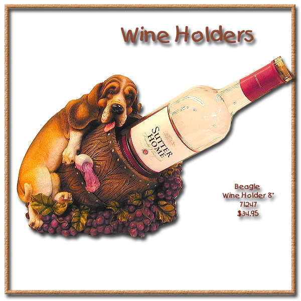 Beagle Wine Holder